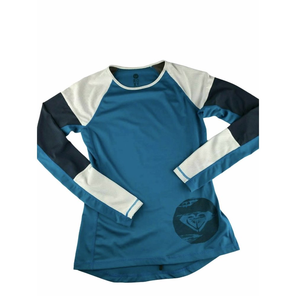 ROXY Surf SUP Paddleboard Kayak Swim Rash Guard S